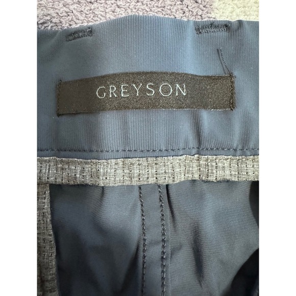 GREYSON MEN'S MONTAUK TROUSER SIZE 34 BLUE GOLF - Picture 6 of 7